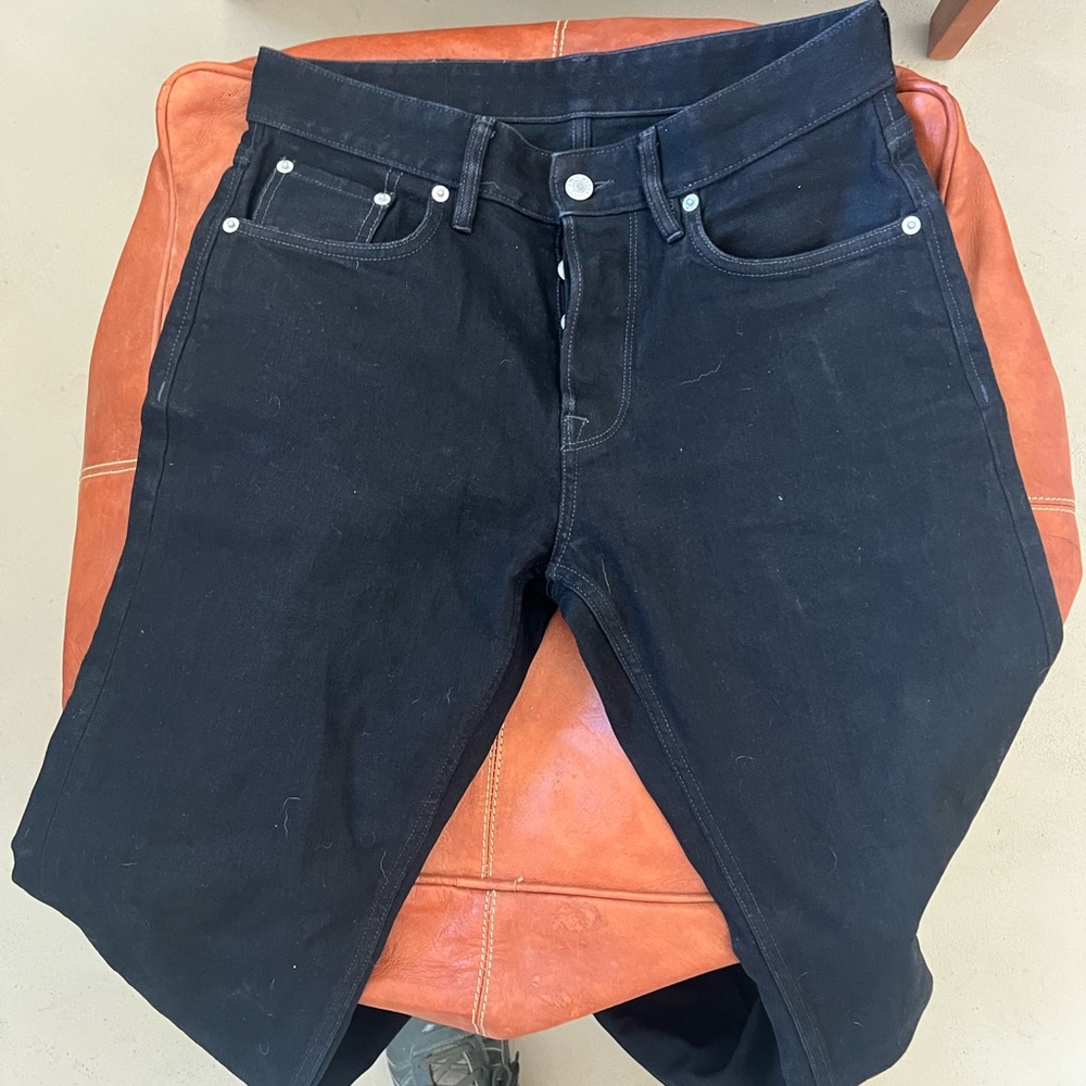 Buck Mason Ford Standard Black 29x34 Denim